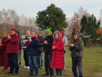 Umieszczanie "drzewa życia" w stupie Kjabdzie Tengi Rinpoczego