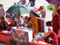 Consecration of the Stupa containing Kyabje Tenga Rinpoche's Relics