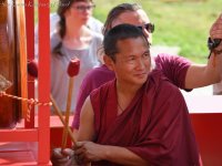 Consecration of the Stupa containing Kyabje Tenga Rinpoche's Relics