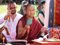 Consecration of the Stupa containing Kyabje Tenga Rinpoche's Relics