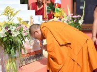 Consecration of the Stupa containing Kyabje Tenga Rinpoche's Relics