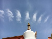 Consecration of the Stupa containing Kyabje Tenga Rinpoche's Relics