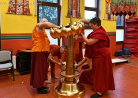 Год 2022 &raquo; Установка Серток на крыше храма в Грабнике 2022